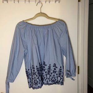 Off the shoulder top